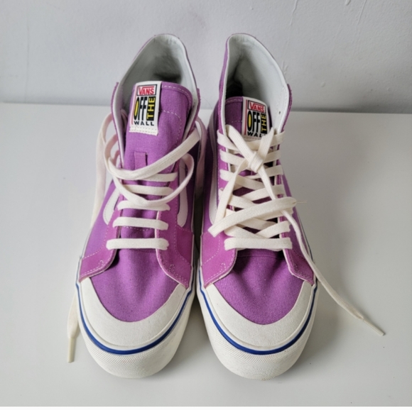 Vans Other - Vans Ultra Cush lite violet high tops for men size: 10 and women size: 11.5